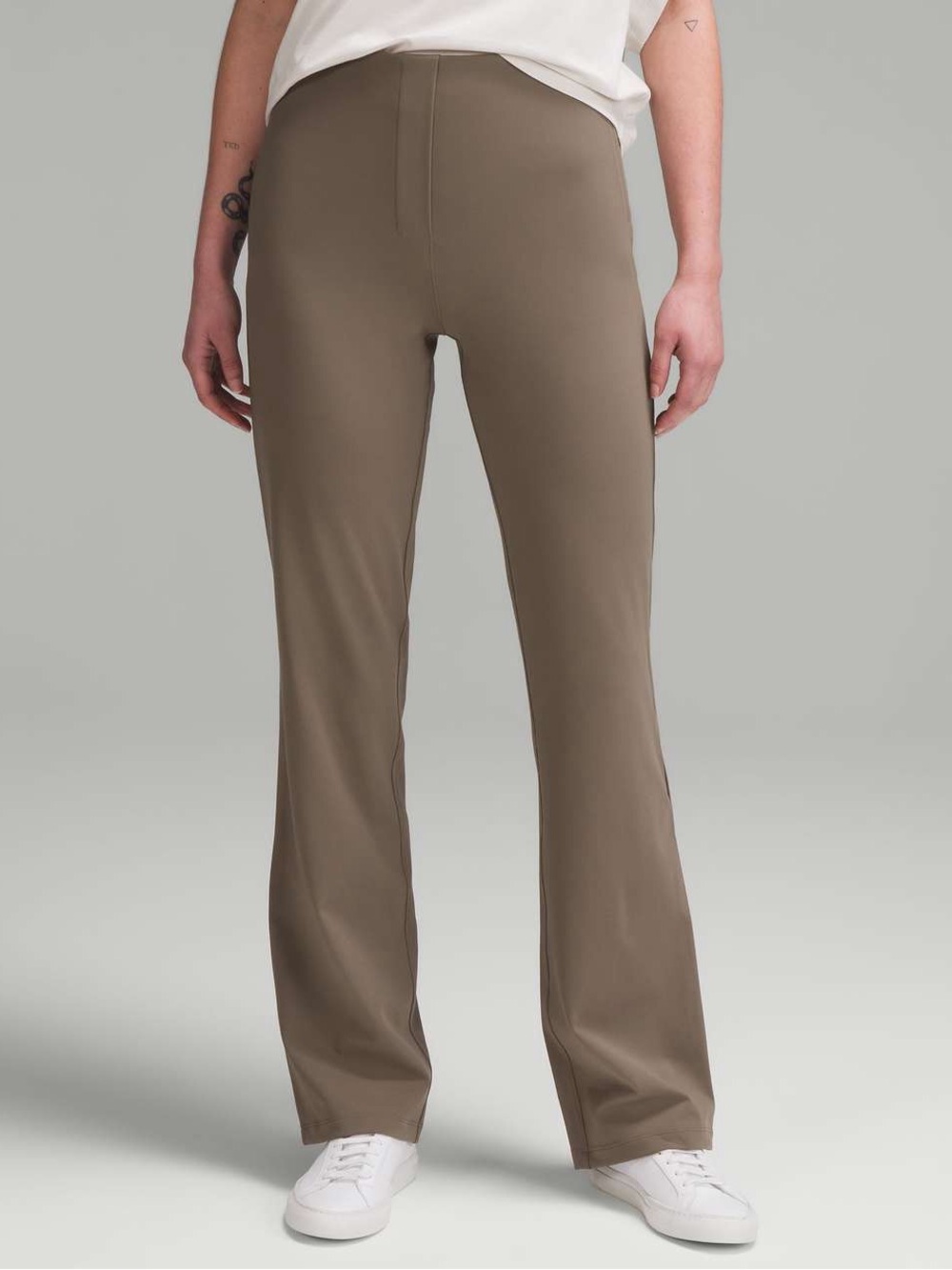 Lululemon smooth fit pull on high rise pant nomad
